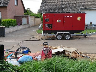 Zustand nach der Flutkatastrophe 